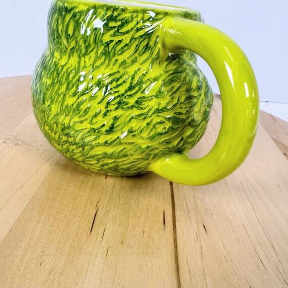 Dr. Suess The Grinch Coffee Mug Scuplted Head Ceramic 16oz Tea Cup 2018 - Picture 5 of 10